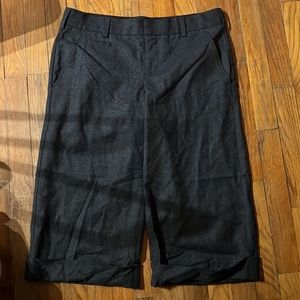 Grey Vince cropped Tapered Casual Dress Pants size 8